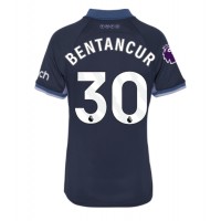 Tottenham Hotspur Rodrigo Bentancur #30 Bortatröja Kvinnor 2023-24 Korta ärmar